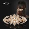 Elegant Rhinestone Flower Hair Clip: Luxury Spring Accessory for Women