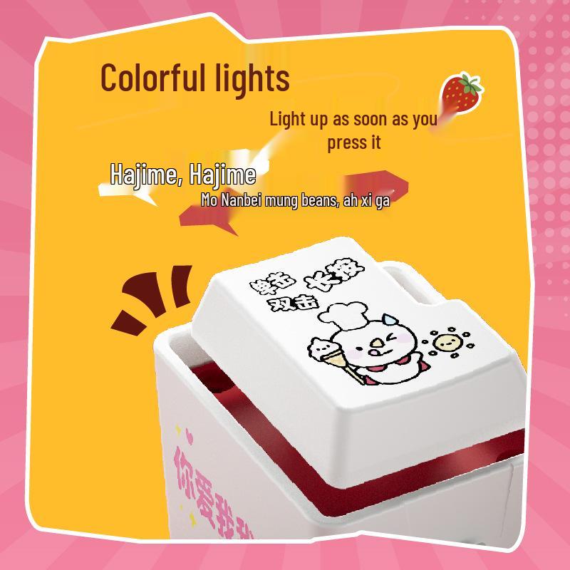 Snow King Voice Button Keychain – Fun Prank Toy for Boyfriends & Girlfriends