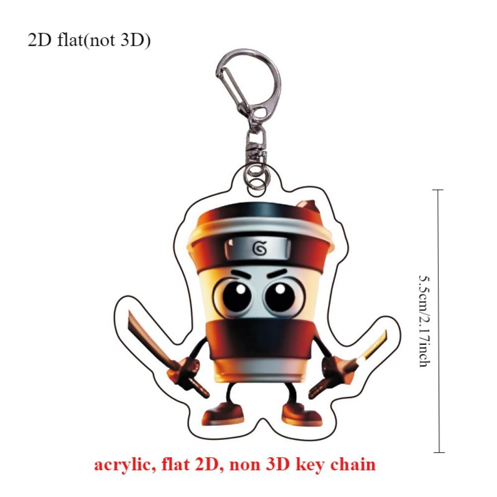 

2D плоский акриловый интернет-знаменитость горячий стебель брелок Шанхайцзин забавный абстрактный деревянный человечек большая нога дерево акриловый кулон