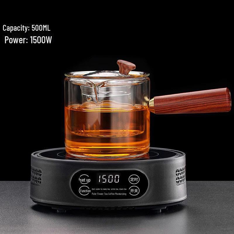 Michu Electric Ceramic Stove Tea Maker: Compact Automatic Water Boiler with Heat Preservation.