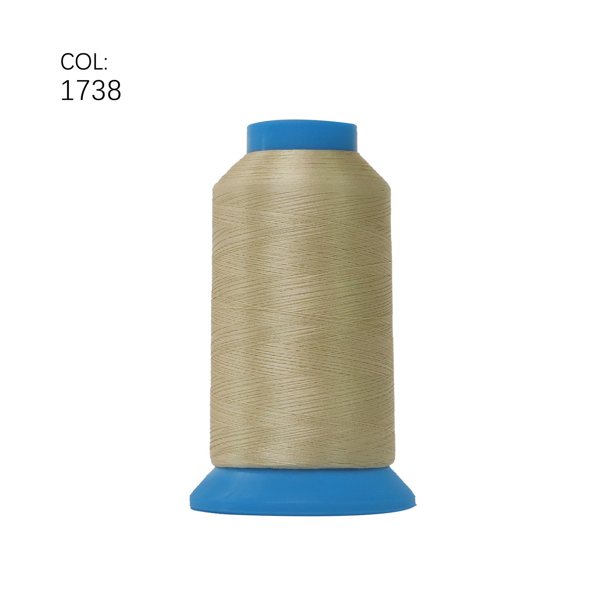 

75D/2 ультратонкая высокопрочная полиэстеровая вышивальная нить, 82 цвета, 4000 метров #1738 75D/2 60WT