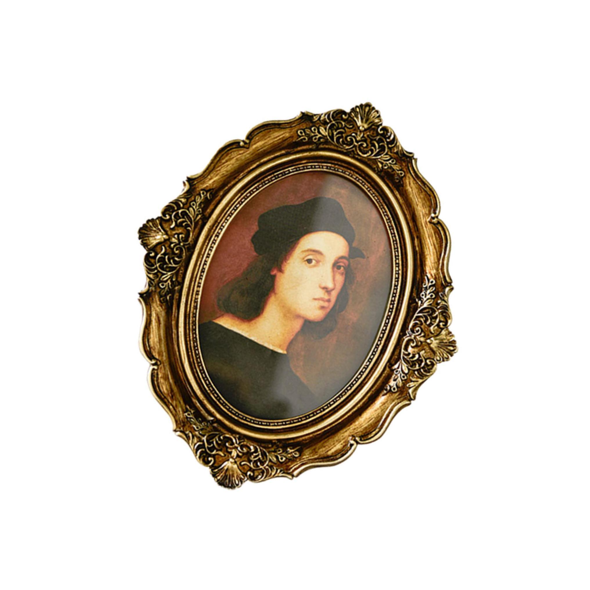 

Vintage Baroque Style Picture Frame Elegant Decor for Bedroom or Bar arched