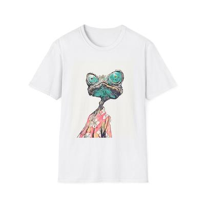 Artystyczny T-shirt Graficzny: Unisex koszulka Softstyle