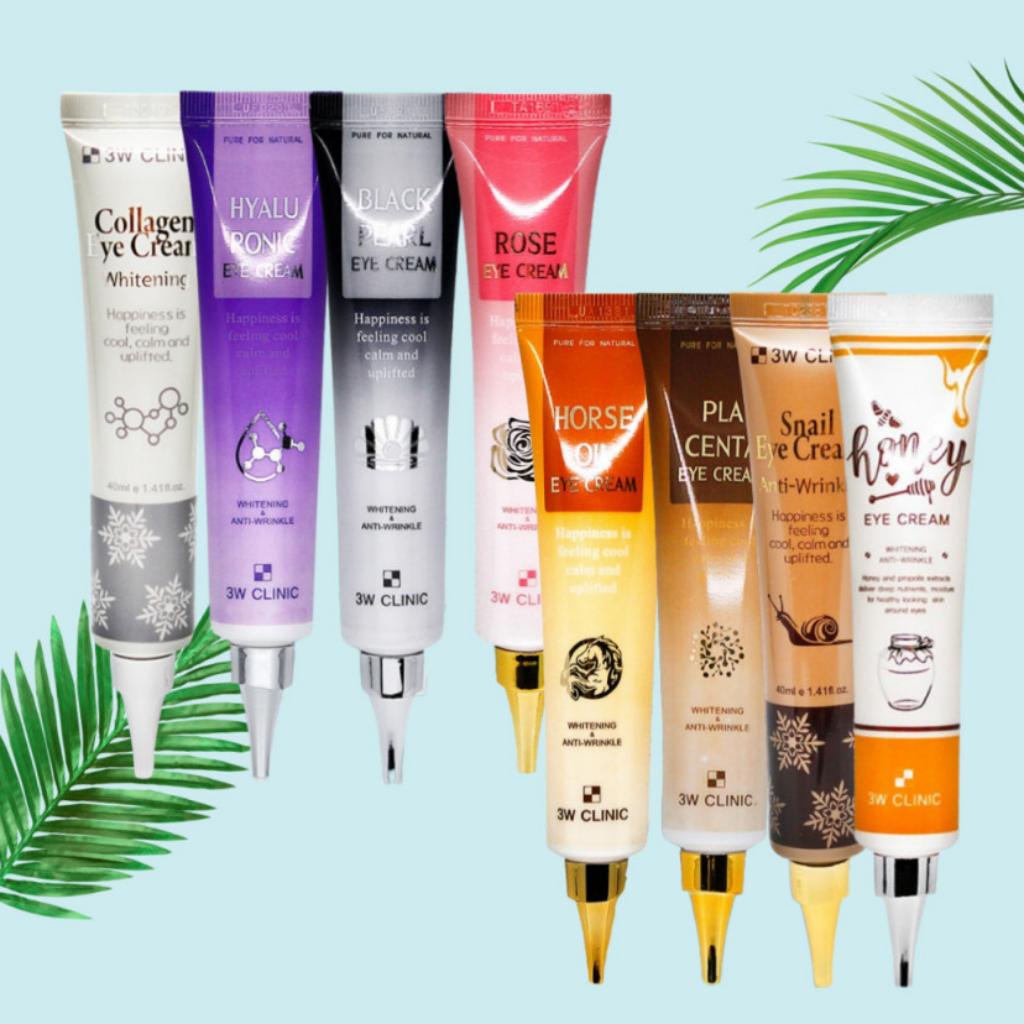 3w Clinic Crème pour les yeux 7-en-1 40 ml /Beauté Coréenne