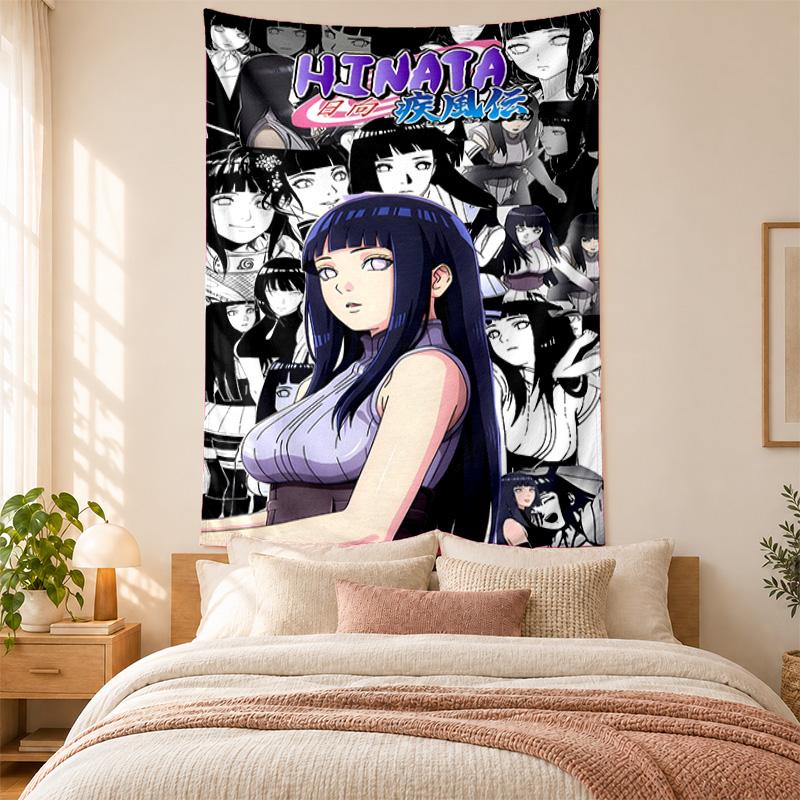Hyuga Hinata Tapestry highquality for decorating living room bedroom dorm walls ideal as bedroom wallart orholiday gift
