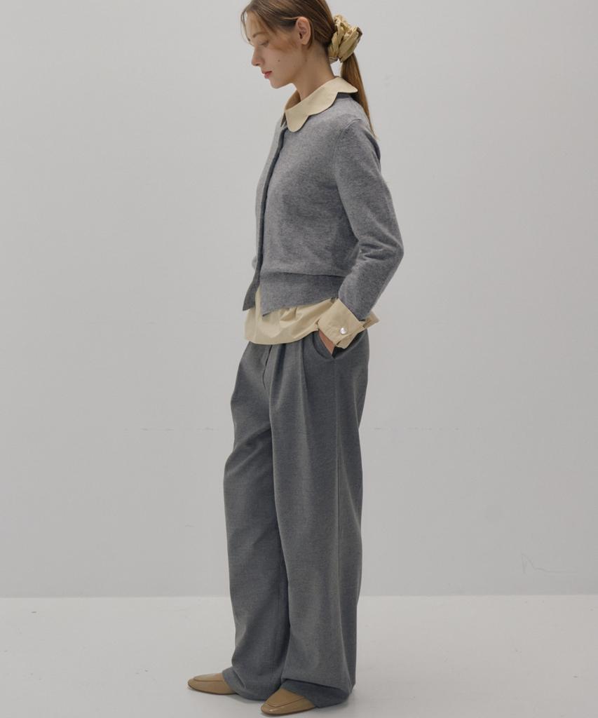 Okuka Signature Wool Trousers_Grey