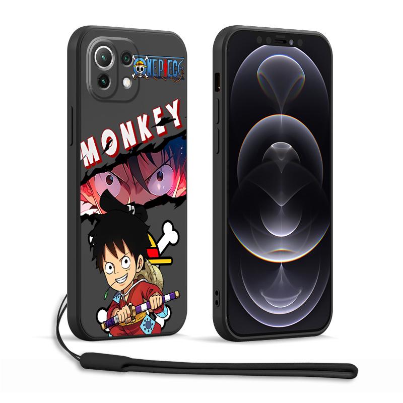 

Phone Cover Case for Xiaomi Redmi 14C K40 13C 9 8 A1 A2 A3x 10 12C K60 Onepiece Luffy Zoro Redmi 10A
