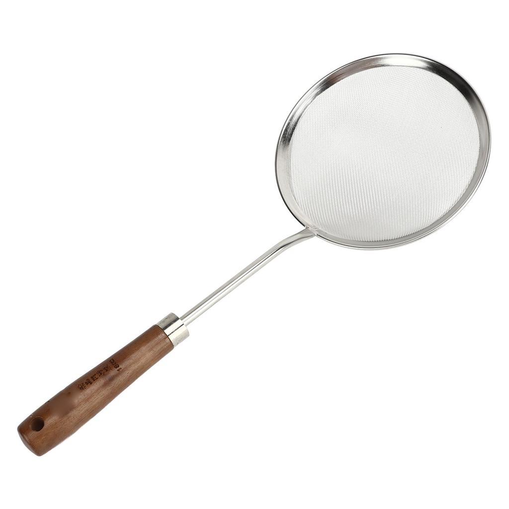 Oil Colander Efficiency Filtration Easy To Use Fine Mesh Food Strainer Spoon for Grease Gravy Foam L