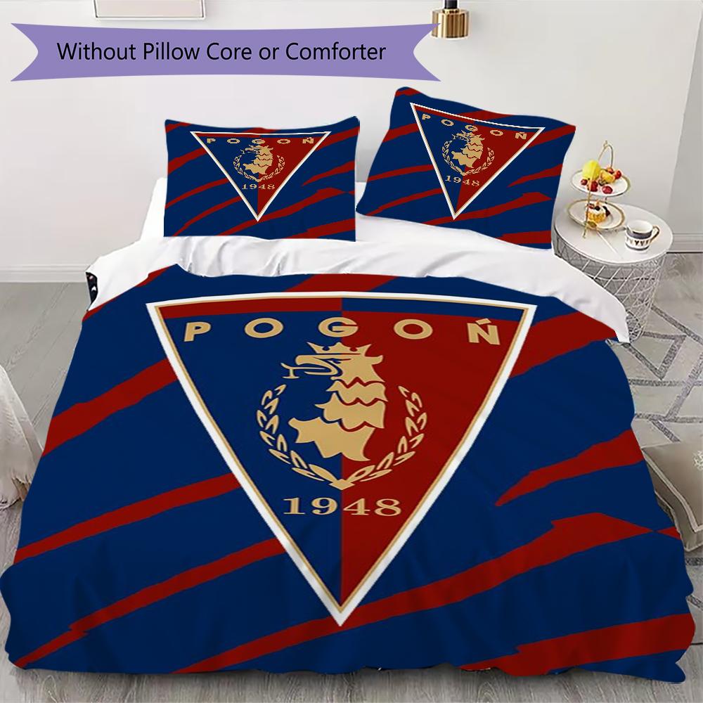 Mks Pogoń Szczecin Pattern Bedding,Quilt