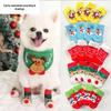 Christmas Pet Socks for Dogs & Cats - Santa, Elk, Snowflake Design for Small Breeds