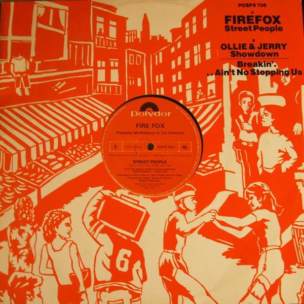 

12inch Record FIRE FOX OLLIE JERRY Street People Showdown Breakin POSPX706 Polydor 1984 UK SoulFunk Used