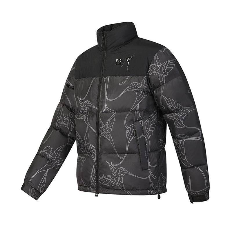 New FILA Down Jacket Men's All Over Print A11M447922FZA