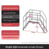 Jundingying Aluminum Crossover Step Ladder