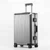 20-Inch Women's & 26-Inch Men's Aluminum-Magnesium Alloy Suitcase with Metal Telescopic Handle & Password Lock.