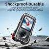 With Lens Cover Metal Frame Camera Cage for Insta360 X6 Action Camera Accessories