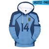Anime BLUE Hoodies 3D Print Hoodie men/women Long Sleeve Fashion Hooded Men Fashion Kids hoodie Y2K Unisex clothing