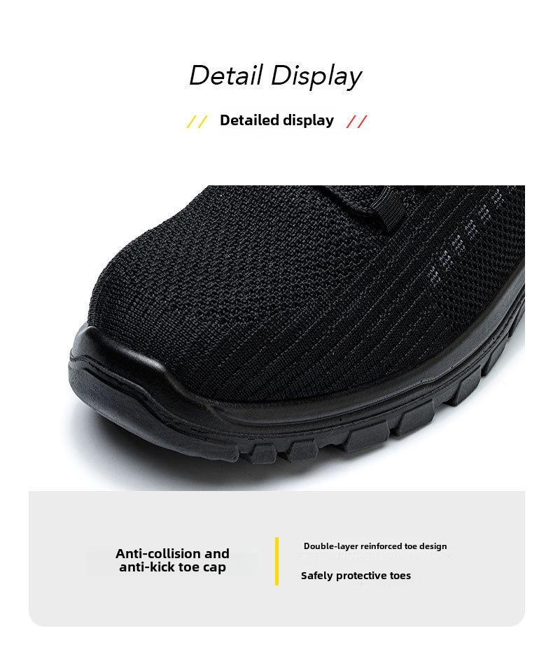 Sicherheitsschuhe für Herren: Leicht, Atmungsaktiv, Abriebfest, Stoßfest, Durchstichfest Elektriker Isolierschuhe, Sicherheitskontrollfreundlich