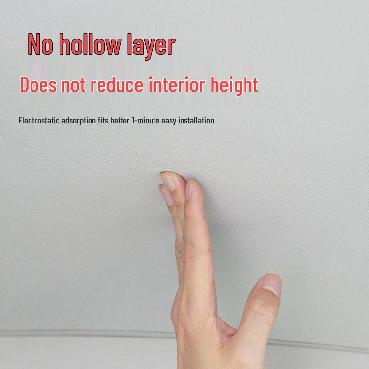 Tesla Model Y Sunroof Electrostatic Sunshade: Sun Protection & Heat Insulation for Panoramic Roofs