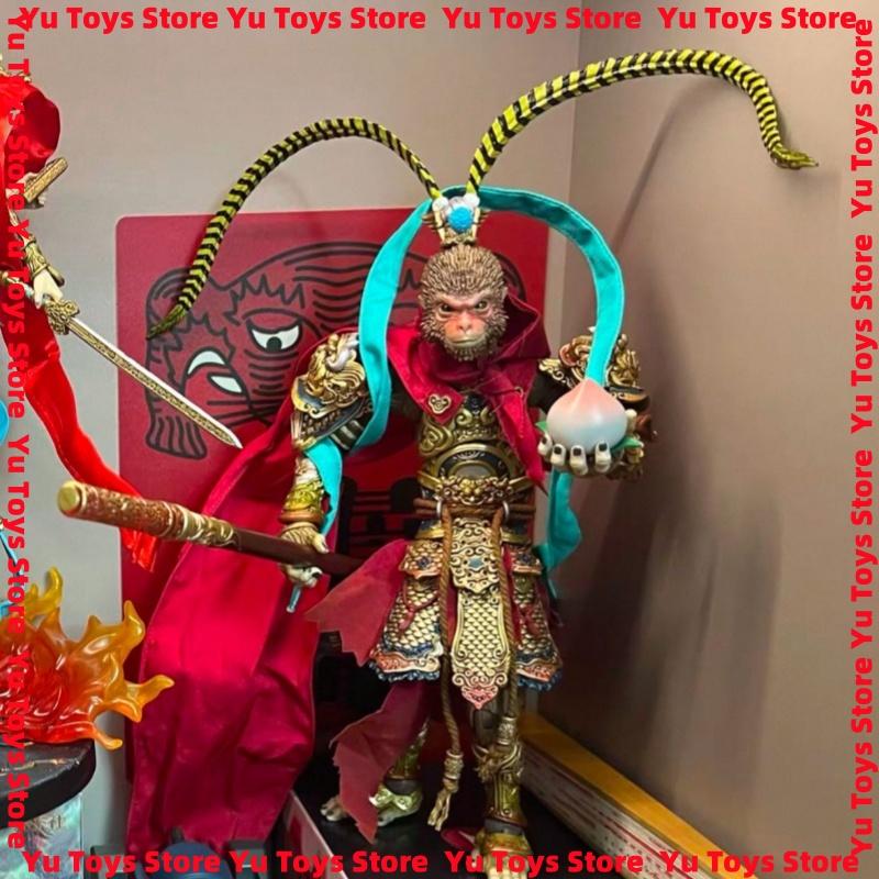 Original Fury Actionfigur Sun Wukong Kampfschaden Version 1/12 Maßstab Sammlerstück Berg Meer und Dämonengott Thema