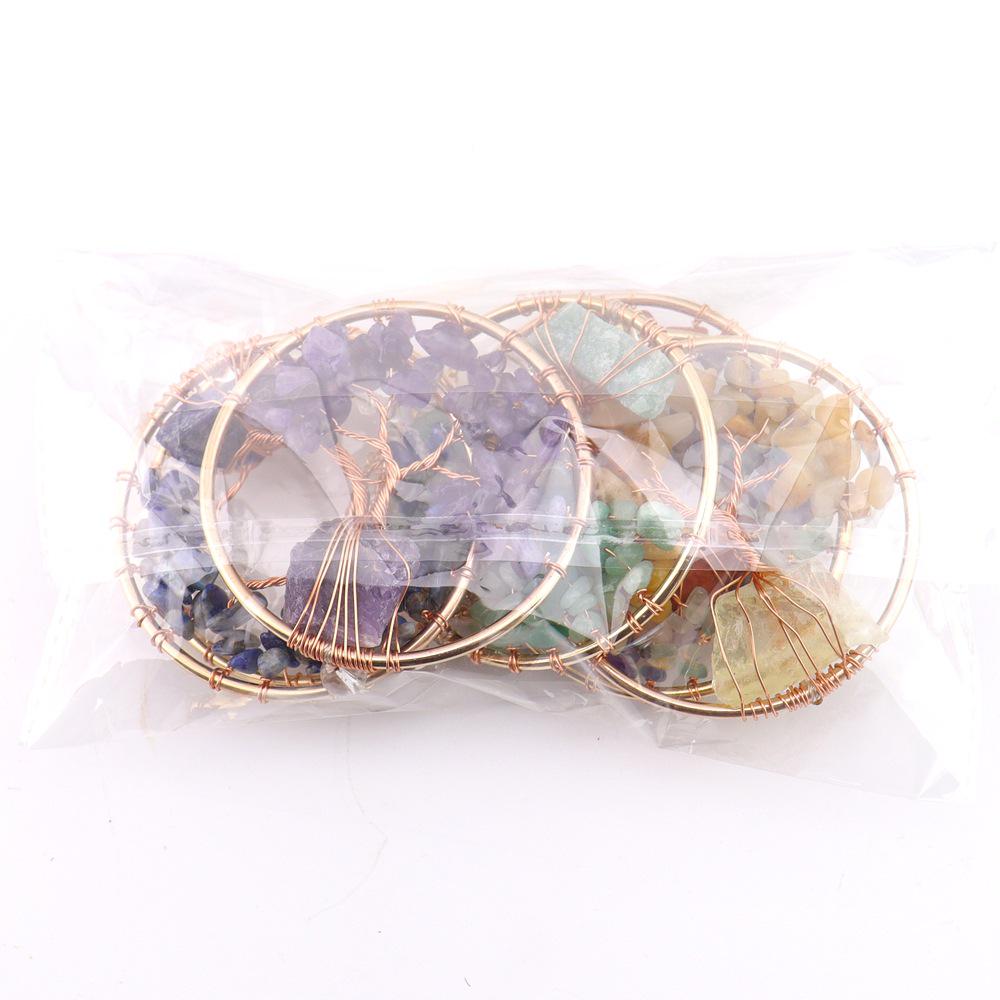 Popular Tree of Life Crystal Pendant - Handmade Wall Hanging