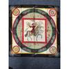Used HERMES Carre 90 FEUX D'ARTIFICE Fireworks Scarf Silk