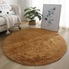 Non Slip Round Carpet Soft Plush Furry Carpet  For Living Room Home Decor Bedroom