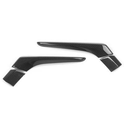 4Pcs Rearview Mirror Base Cover Trim Carbon Fiber Decor Fit for NX200 200t 300h 2016‑2020 LHD