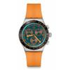 Swatch TANGERINE TIGER YVS529 Men's Watch, Orange
