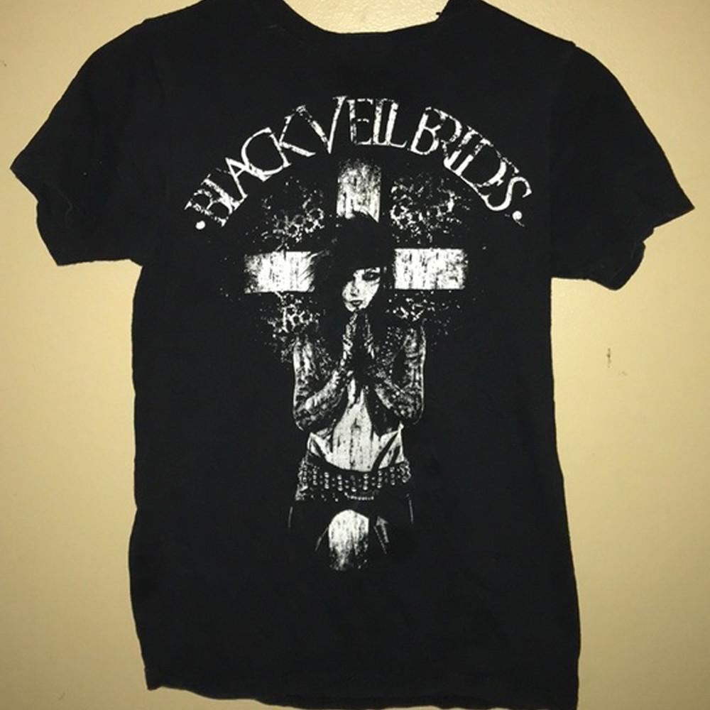 

Футболка Энди Бирсак Black Veil Brides черная Короткий рукав S-5XL TA4639 Унисекс XXXXL