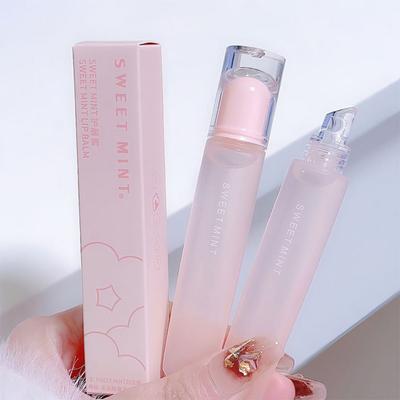 Crystal Jelly Lip Oil Plumping Gloss Moisturizing Transparent Balm Long-lasting Glow Care Tool, 1 Piece, 01 10g