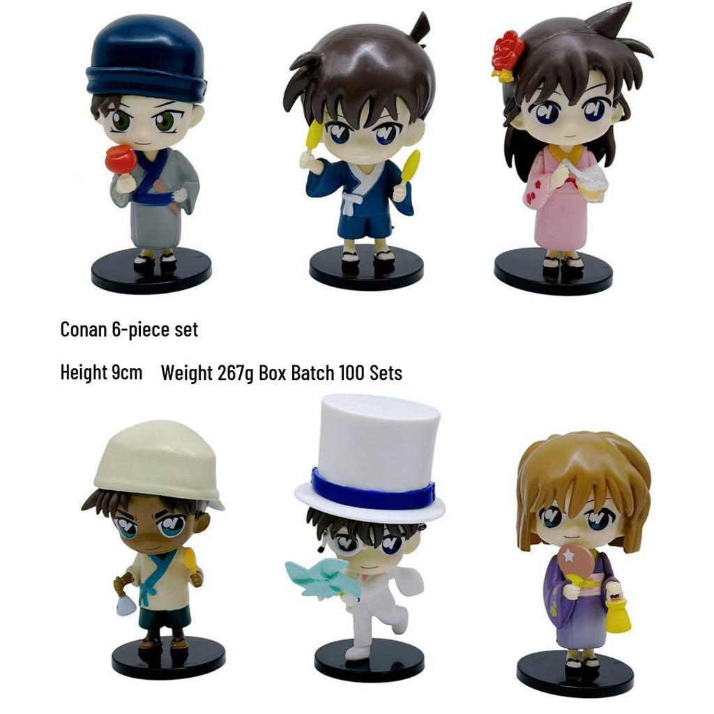 "Crayon Shin-chan Series: My Melody, Kuro, Cinnamon Dog, and Pudding Car Ornaments"