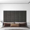 VidaXL Wall Panels 12 Pcs Dark Grey 30x15 Cm Velvet 0.54 M² 343780