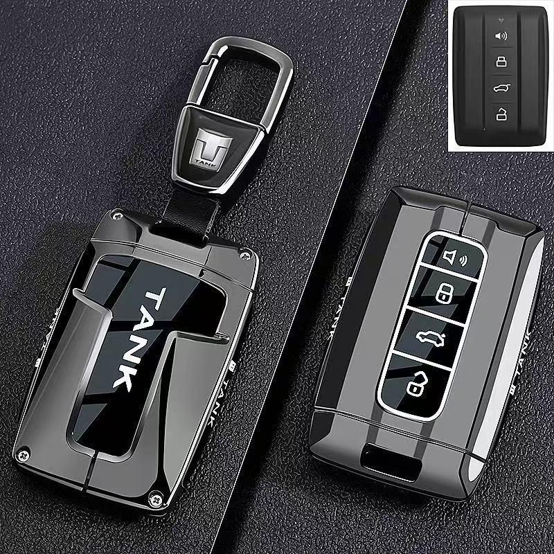 Tank 300/400/500/700 Hi4T Key Case for New Energy Models - Car Buckle Shell