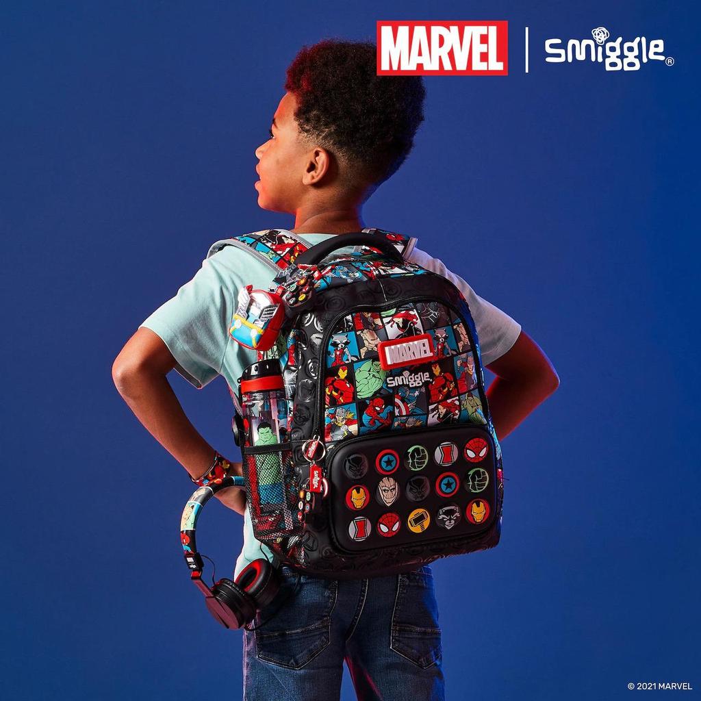 Smiggle Australia Lightweight Spider-Man Backpack Set for Primary Students