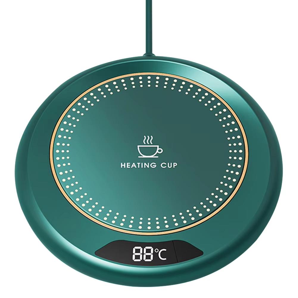 Coffee Mug Warmer USB Desk Mug Warmer Temperature Setting Electric Beverage Milk Tea Water Heating Pad Thermostat Coaster