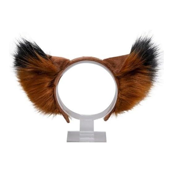 [EZBUYGO] Cute Plush Fox Cat Ears Gothic Headband Lolita Animal Ears Headwear Fur Artificial Cosplay Hair Accessories Halloween Christmas Party