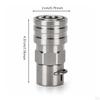 Hose Adapter with Retaining Pin Stainless Steel Pressure Washer Solid Metal PushtoConnect