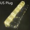 1x10meters LED Decoration Christmas Fairy Lights Outdoor Garden Street Party Wedding Ceilling Background Star Night Light Net