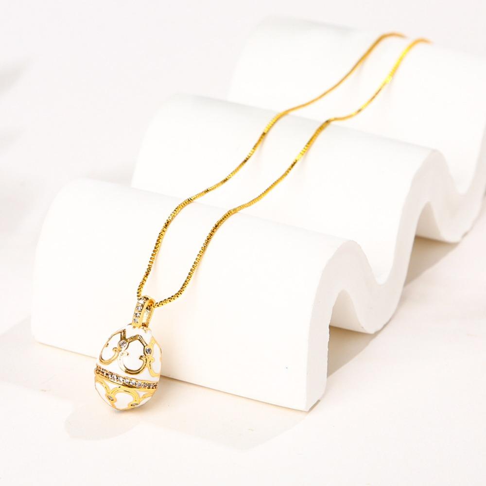 Bohemia Colorful Enamel Pendant Jewelry Accessories Necklace Pendant  Women