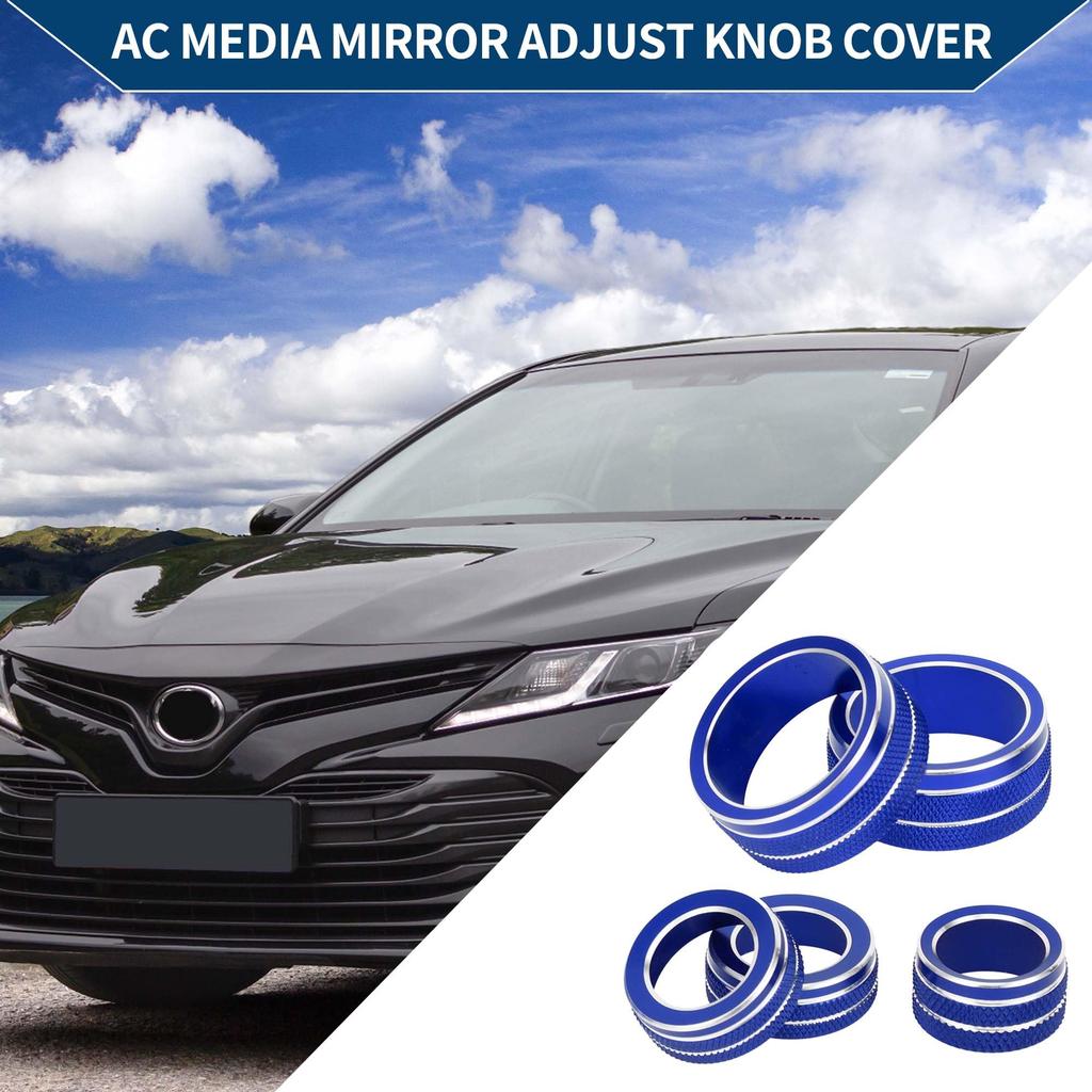 Compatible Hihaha Toyota Camry 21-23 AC Media Radio Volume Tune Mirror Control Switch Knob