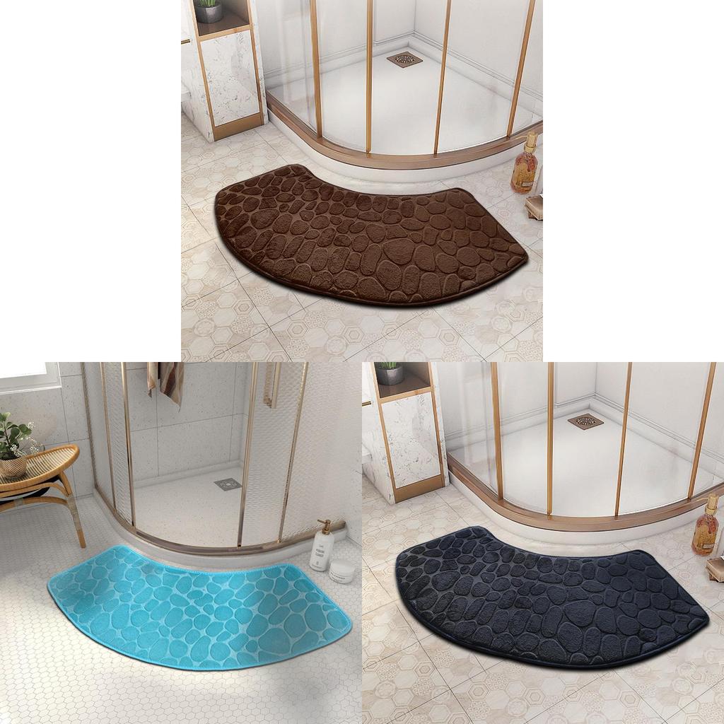 Polyester Non Slip Bathroom Mat With Absorbent Surface For Home Use