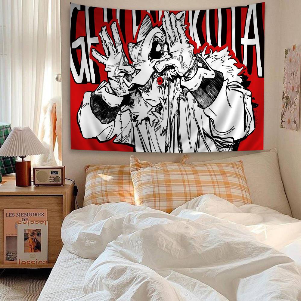 Japan Anime Gachiakuta Anime Hangend Boheems Wandkleed Boheemse Wandtapijten Mandala Kawaii Kamerdecoratie