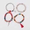 Bohemian Multi-Layer Bracelet with Hot-Selling Imitation Bodhi Beads