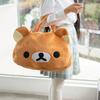 Lovely Rilakkuma Handbag Cartoon Anime Plush Bag Japanese Style Shoulder Bag Kawaii Luggage Bag Gifts Girl High Capacity