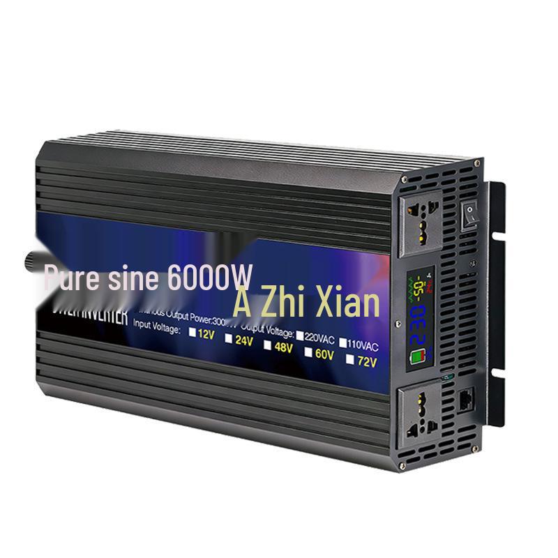 Zhi Xian Universal Pure Sine Wave Inverter: 12V/24V/48V/60V to 220V High Power