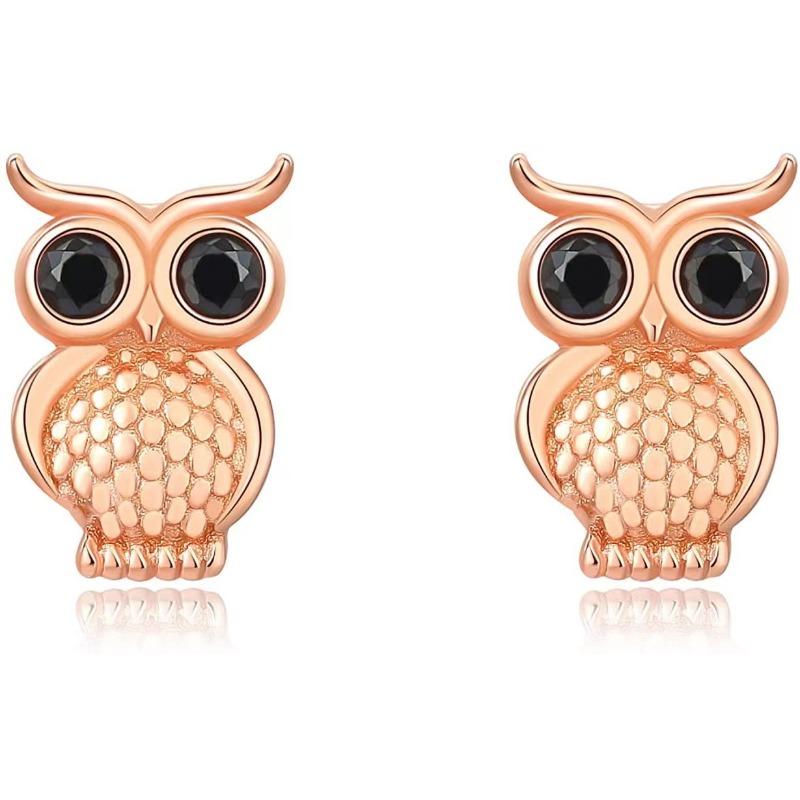 

Милые серьги в виде совы в стиле Ins. Корейский стиль. Модные креативные серьги в виде маленьких животных.