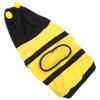 Bee Costume For Dogs Small Pets Yellow Black One-Piece Durable Pet Outfit Outdoor Walking Jogging Dress-Up Supplies Dog