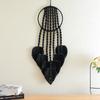 1Pc Handwoven Feather Leaf Macrame Hoop Dream Catcher Wall Hanging Tapestry for Bedroom Home Decoration Craft Ornament Gift244