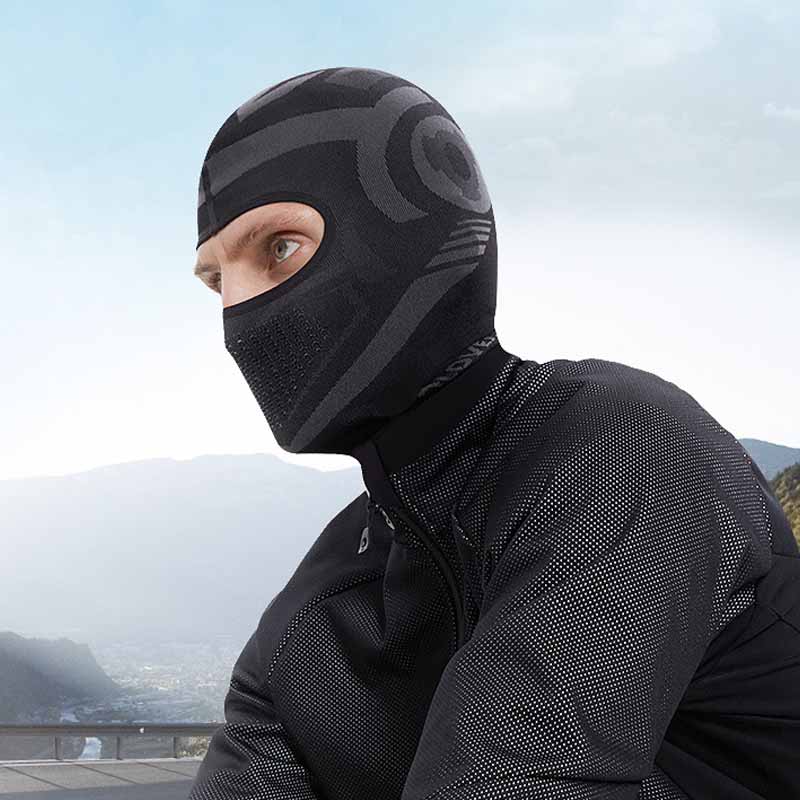 Motorsykkelmaske hodeplagg Pustende Balaclava helmaske Motorsykkel Sykkel Vindtett solkremmasker Sykkelsportshodeplagg