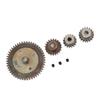 RC Car Gear Set 50T Metal Main Gear and 21T 19T 17T Pinion RC Replacement Gear Combo for Arrma Typhon 1 8 RC Cars